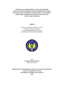 PENINGKATAN KETERAMPILAN MENULIS EKSPOSISI DENGAN STRATEGI PEMBELAJARAN